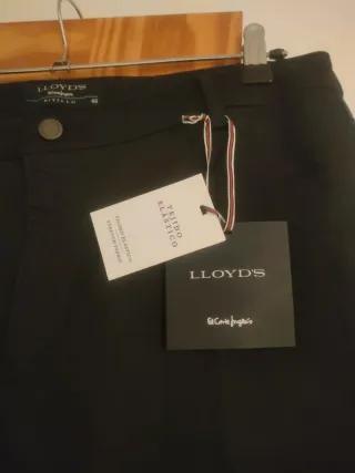 Pantalón Lloyds mujer negro talla