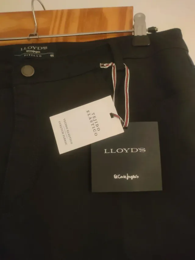 Pantalón Lloyds mujer negro talla