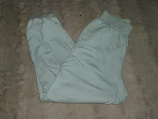 Pantalón chándal Bershka Celeste