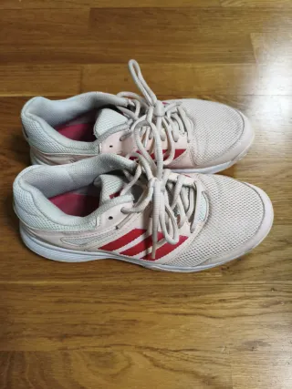 Zapatillas Adidas rosas y blancas T.37