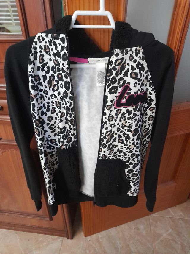 Chaqueta Niña Self Esteem M/10 Leopardo