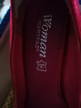 Zapatos plataforma raso fucsia