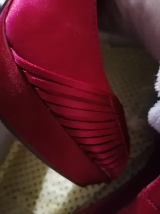 Zapatos plataforma raso fucsia