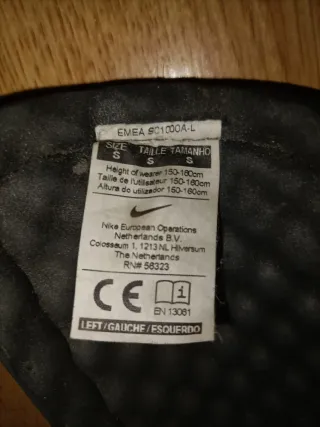 Espinilleras Futbol Nike Mercurial Split-In