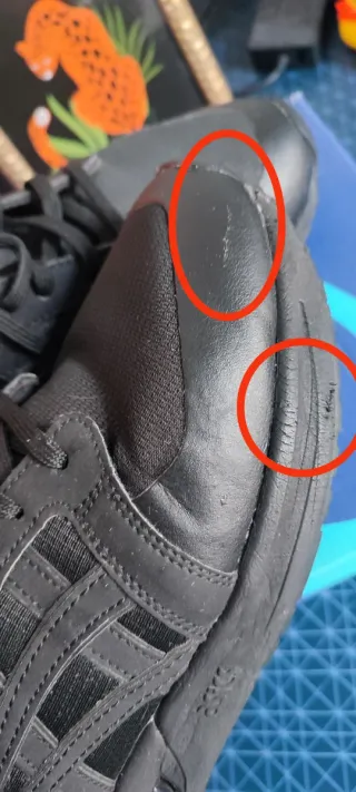 Zapatillas Asics Gelsaga Mujer Negras