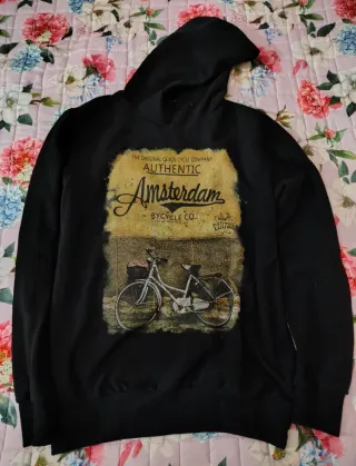 Felpa con cappuccio uomo