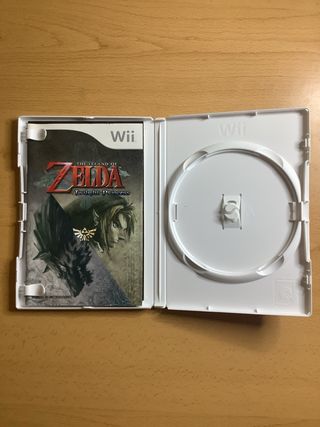 Zelda Twilight Princess Wii *Caja y manuales*