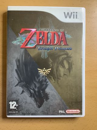 Zelda Twilight Princess Wii *Caja y manuales*