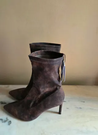 Botines Bershka Marrones