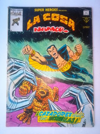 cosa, namor, triton, spiderman y ms. marvel