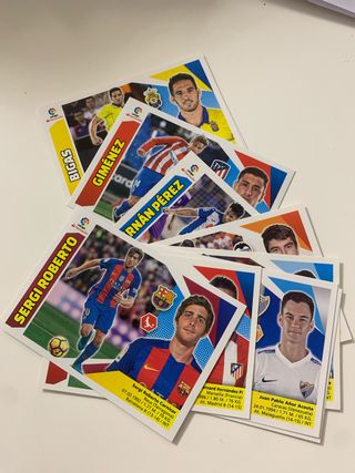 Cromos Liga Santander 2017-2018