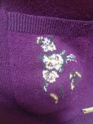 Chaqueta Roberto Verino Talla XL color Berenjena