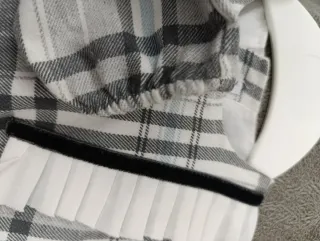 Vestido bebé cuadros