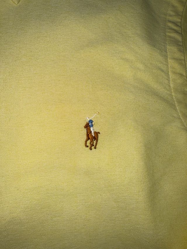 Camisa Polo Ralph Lauren Amarilla