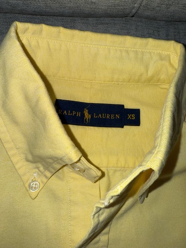 Camisa Polo Ralph Lauren Amarilla