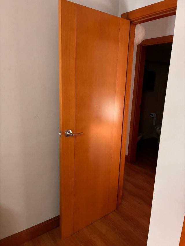 5 Puertas de habitación y 2 de armario de madera