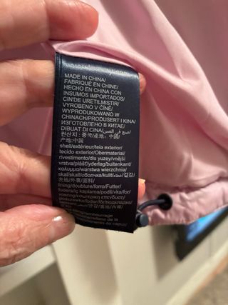 Plumífero Tommy Hilfiger Rosa