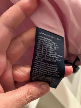 Plumífero Tommy Hilfiger Rosa