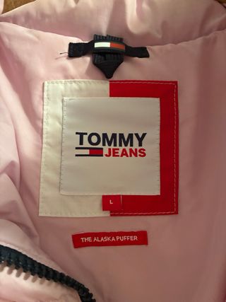 Plumífero Tommy Hilfiger Rosa