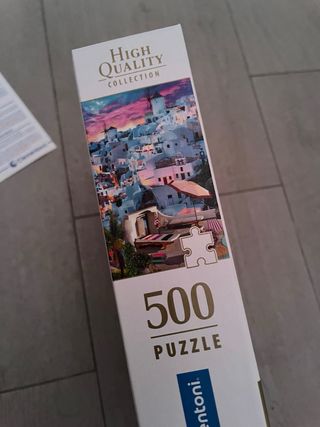 Puzzle 500 piezas Clementoni Santorini