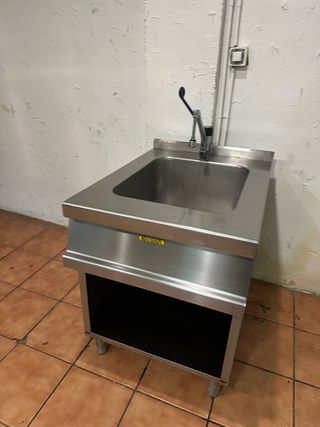 Fregadero industrial acero inoxidable