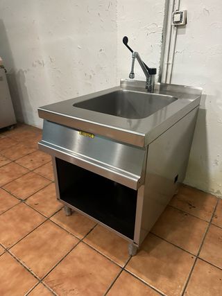 Fregadero industrial acero inoxidable