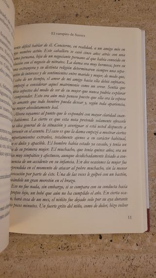 Libro y DVD Sherlock Holmes: El vampiro de Sussex