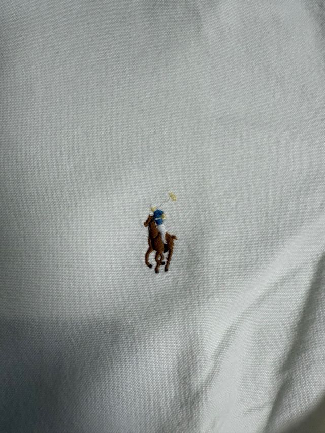 Camisa Polo Ralph Lauren Blanca