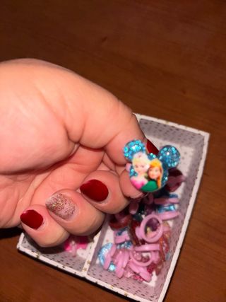 Lote Anéis Menina Diversos