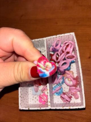 Lote Anéis Menina Diversos