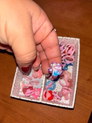 Lote Anéis Menina Diversos