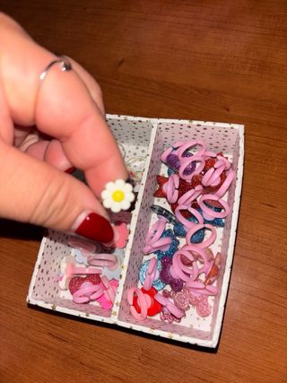 Lote Anéis Menina Diversos