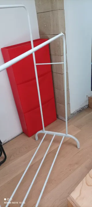 Appendiabiti in metallo bianco