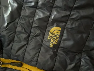 Chaqueta The North Face Azul y Dorado