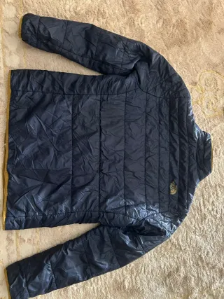 Chaqueta The North Face Azul y Dorado