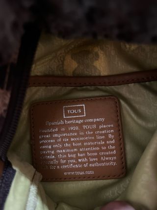 Bolso Tous estampado floral