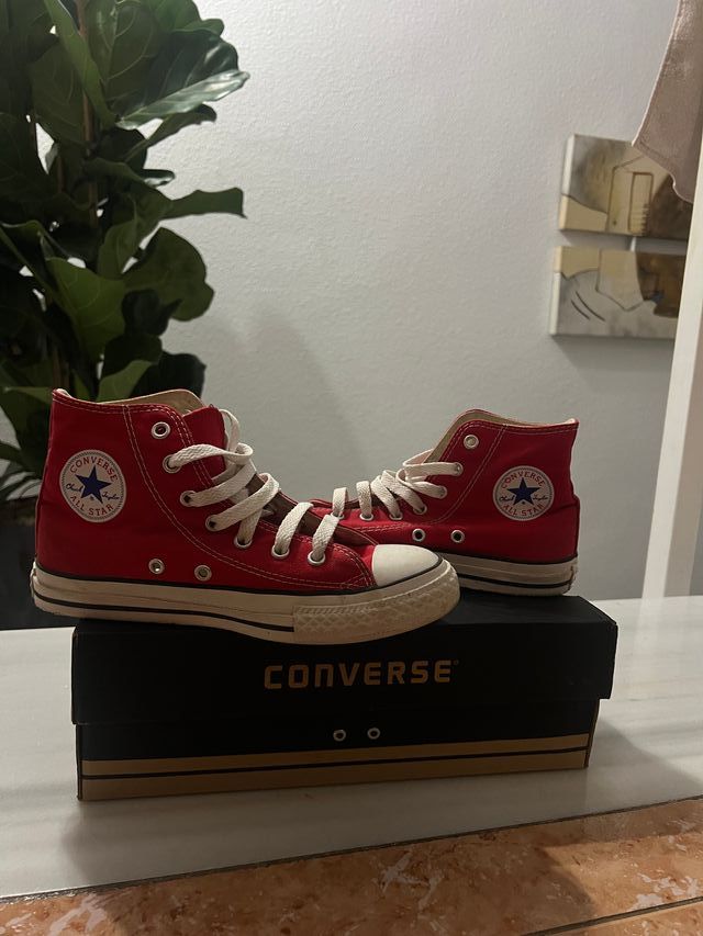 Botas Converse Rojas Talla X