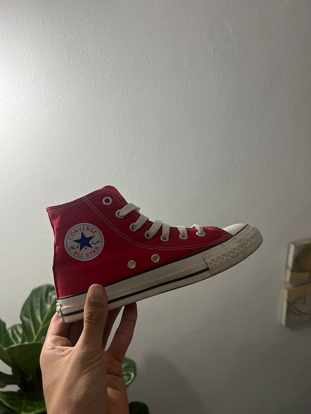 Botas Converse Rojas Talla X