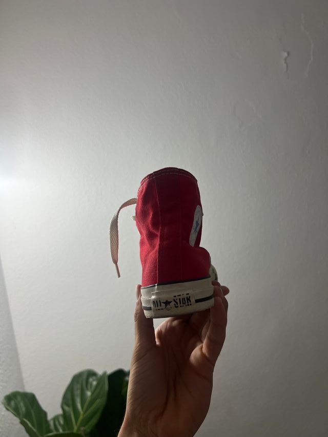 Botas Converse Rojas Talla X