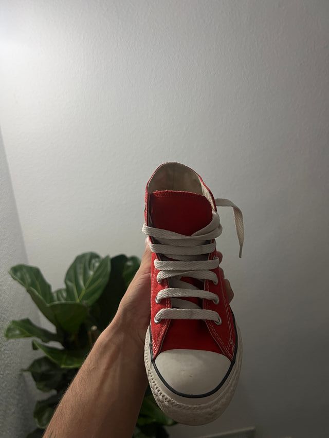 Botas Converse Rojas Talla X