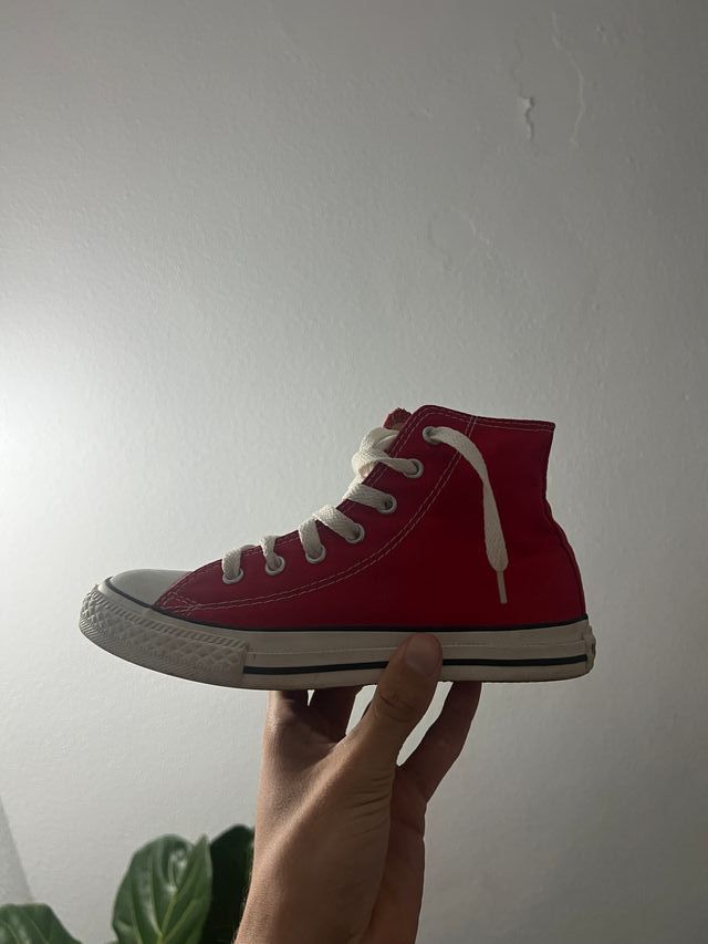Botas Converse Rojas Talla X