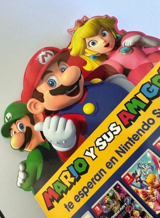 Cartel Mario y sus Amigos Nintendo Switch