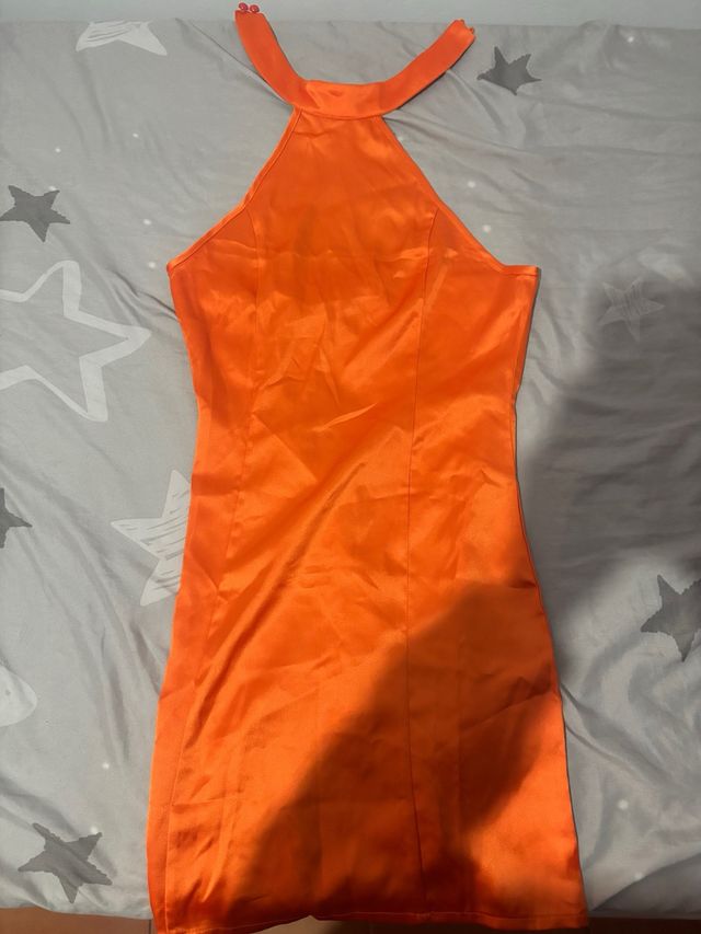 Vestido naranja Shein Talla XS