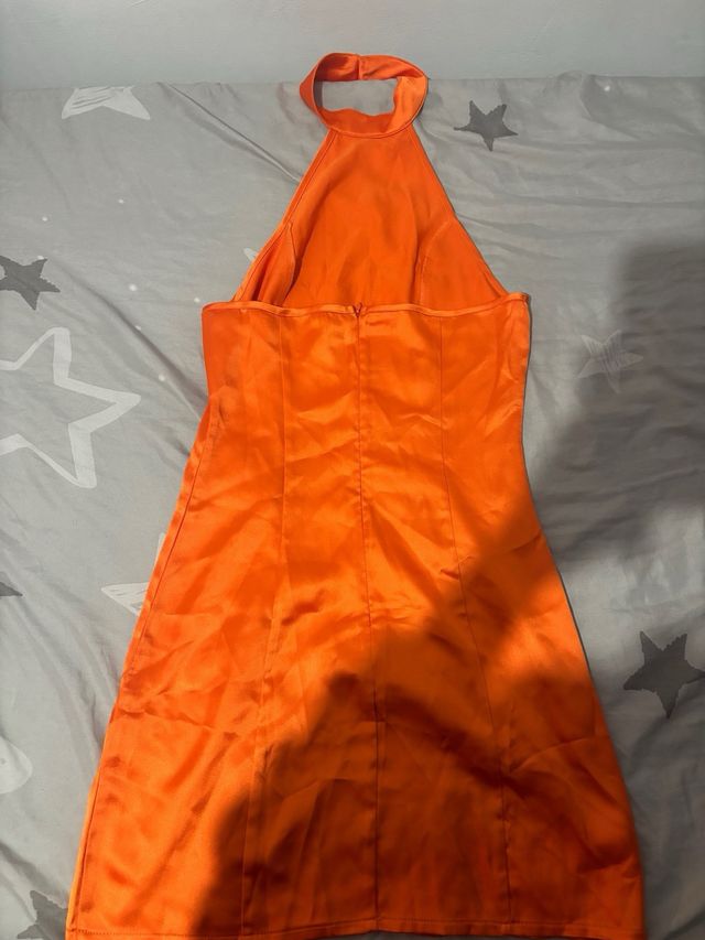 Vestido naranja Shein Talla XS