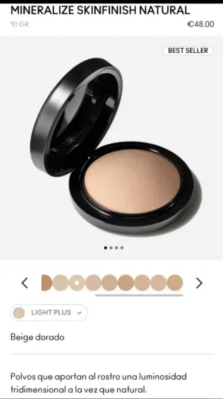 Polvos Mineralize MAC Light