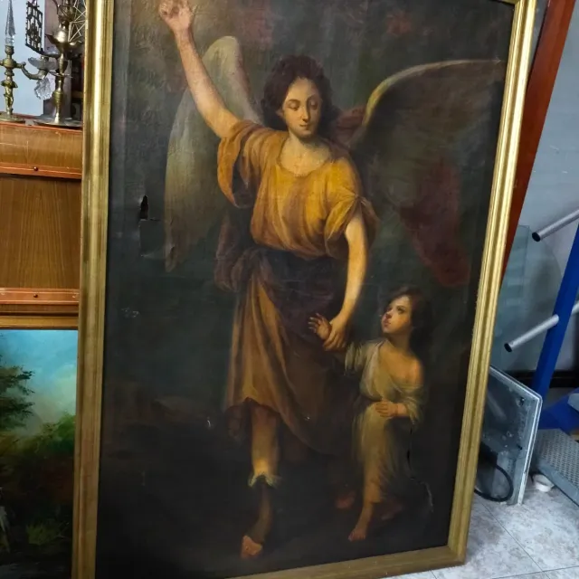 Antica copia di Angelo Custode di Murillo