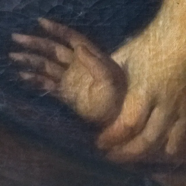 Antica copia di Angelo Custode di Murillo