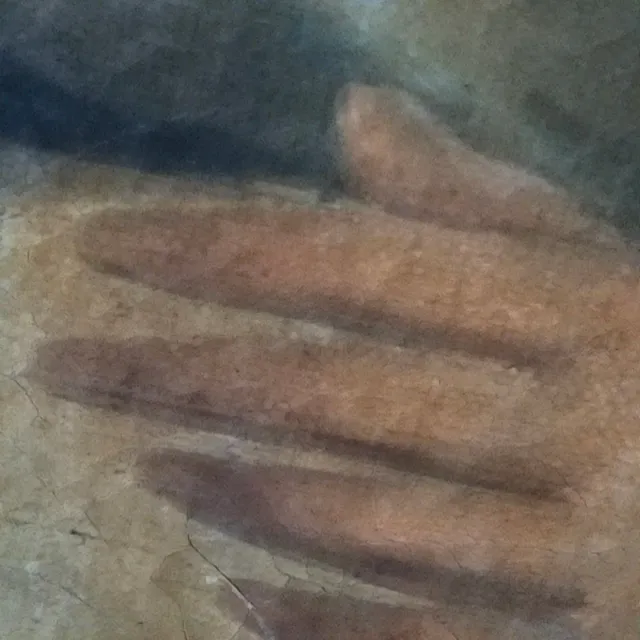 Antica copia di Angelo Custode di Murillo