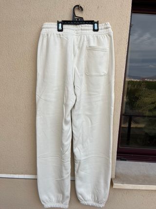 Pantalón Chandal H&M Blanco Talla XS
