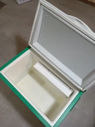 Nevera portátil Electrolux verde